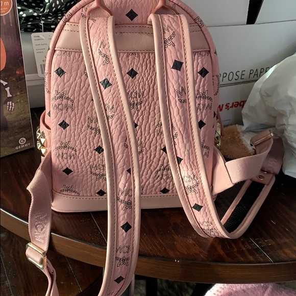 MCM mini backpack purse main image 4